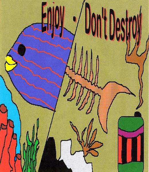 Enjoy Don't Destroy by Priscilla Souza, a John Gray Recycler