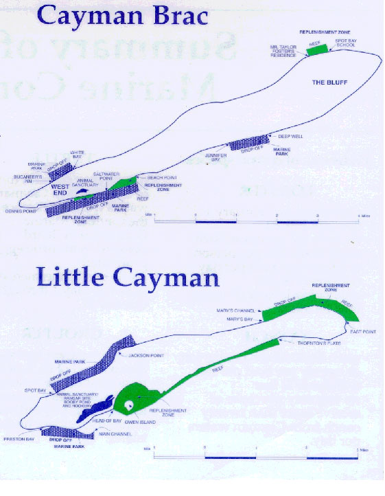 Cayman Brac and Little Cayman Marine Parks